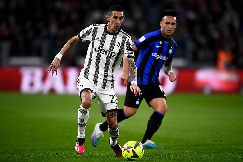 Juventus e Inter Novibet jogo